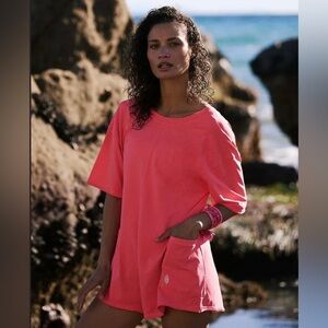 Free people movement electric sunset romper